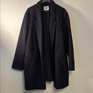 Old Navy Classic Black Coat